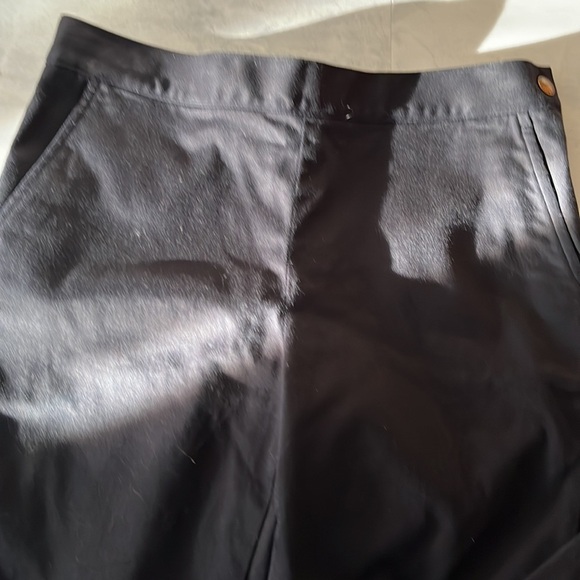 Ralph Lauren  pants  Midrise charcoal dress slacks / Front slash Pockets  Sz. 6P - Picture 3 of 11